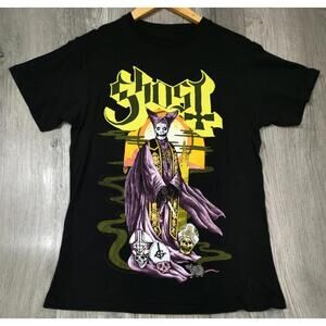 Ghost Mondo Mucha Boyfriend Fit Girls T-Shirt Size MEDIUM #10
